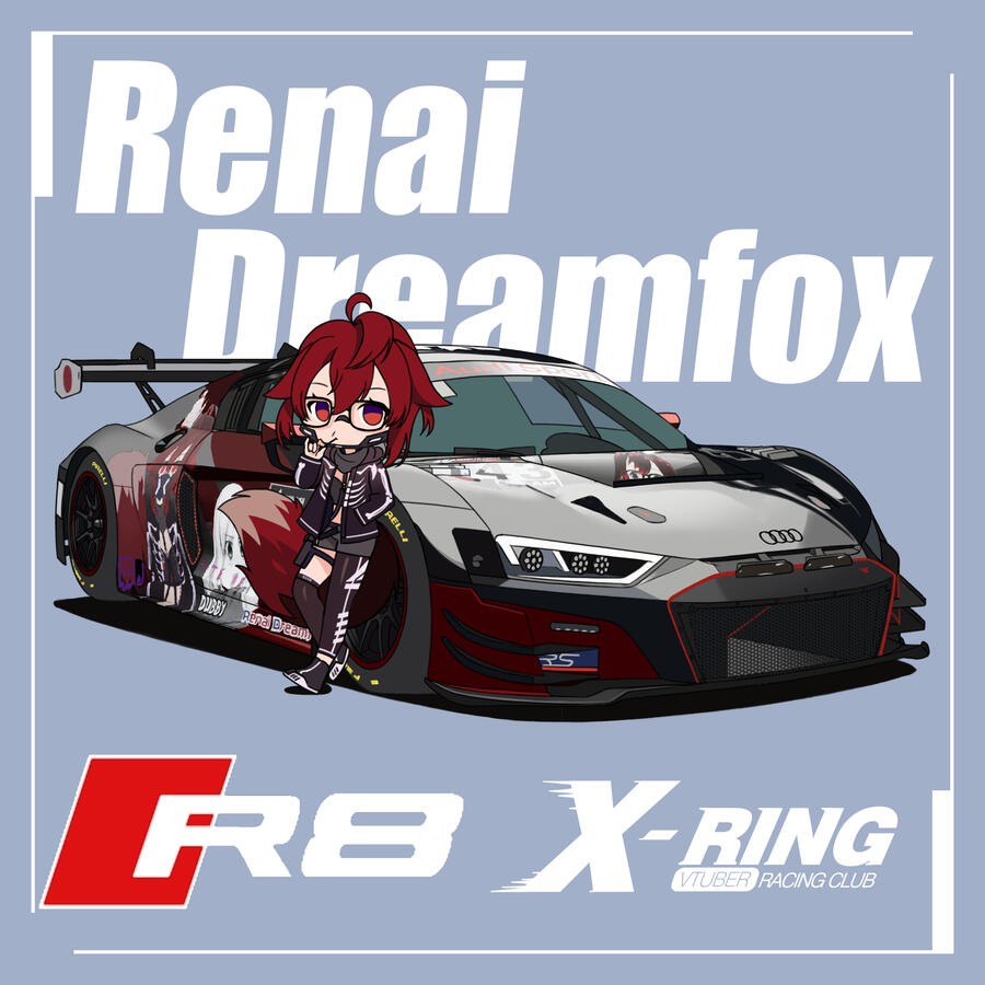 Renai Dreamfox, Race Number: 143, Active Games: iRacing, ACC