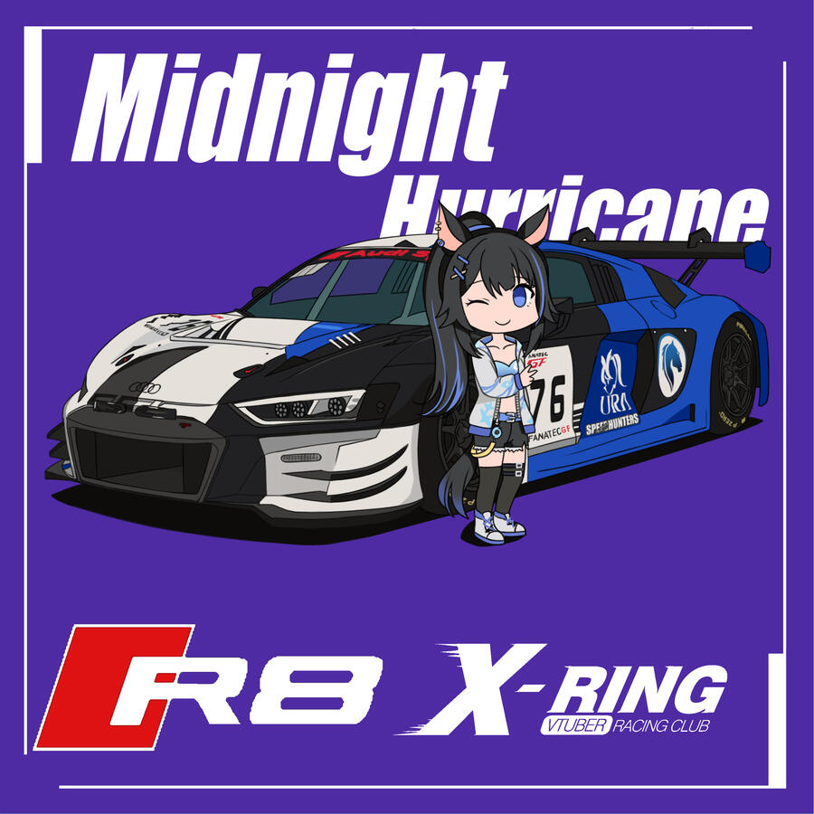 Midnight Hurricane, Race Number: 76, Active Games: ACC, AC, iRacing